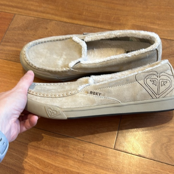 Roxy Suede Slip Ons - Picture 2 of 6
